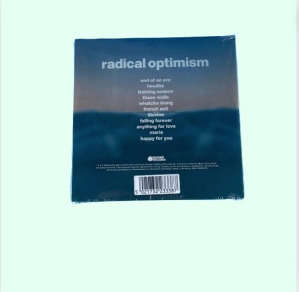 Discover the 'Dua Lipa Radical Optimism' Signed CD - Image 2