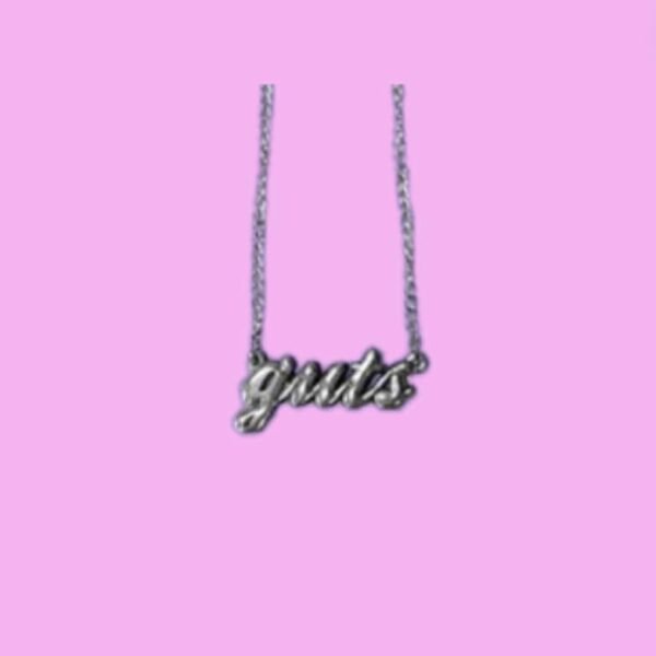 Discover the Olivia Rodrigo Official GUTS Silver Necklace