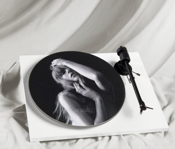 Elevate Your Turntable with Taylor Swift Tortured Poets Department Vinyl Slipmat